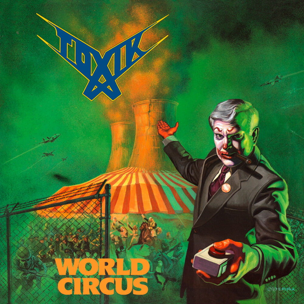 the album cover for Toxik - World Circus Re-Release