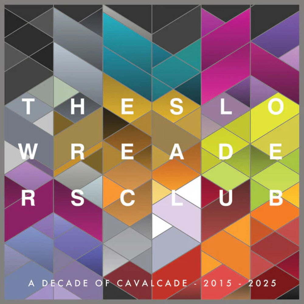 the album cover for Slow Readers Club - Cavalcade: 10 Year Anniversary - Translucent Red Colored Vinyl