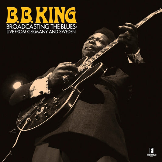 the album cover for B.B. King - Broadcasting The Blues: Live From Germany