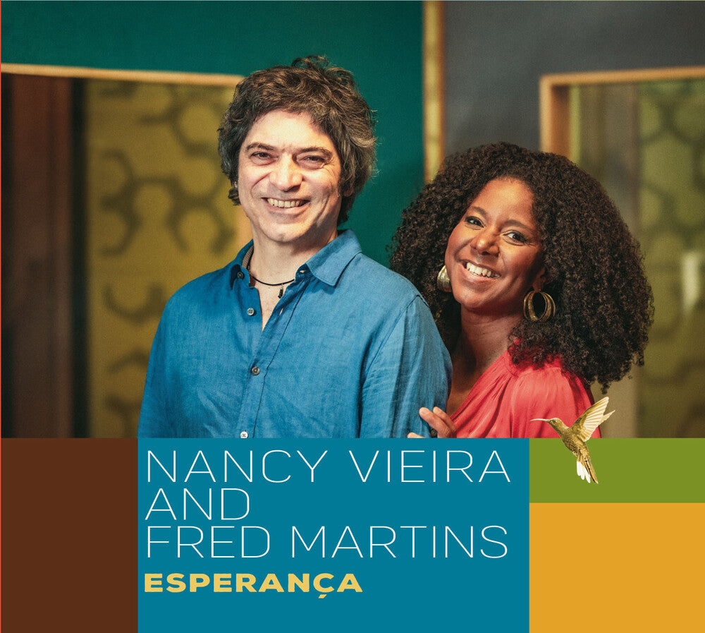 the album cover for Nancy Vieira  / Martins,Fred - Esperanca