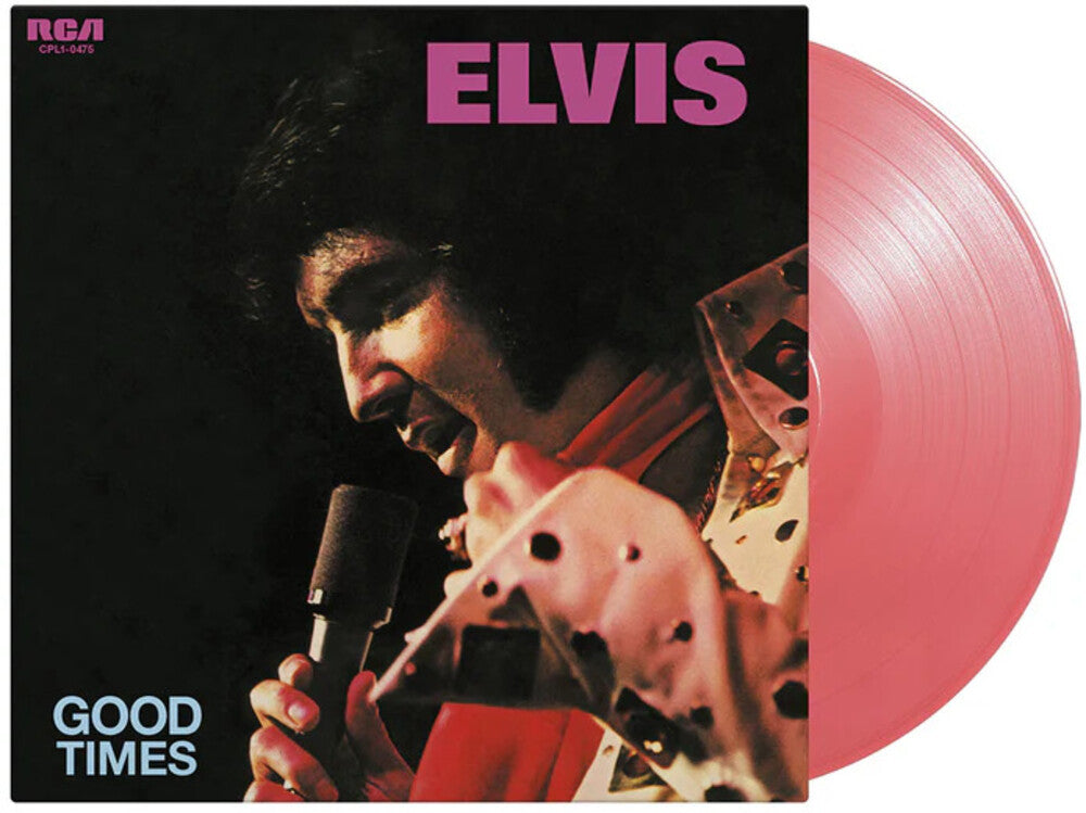 the album cover for Elvis Presley - Good Times [180g Pink]