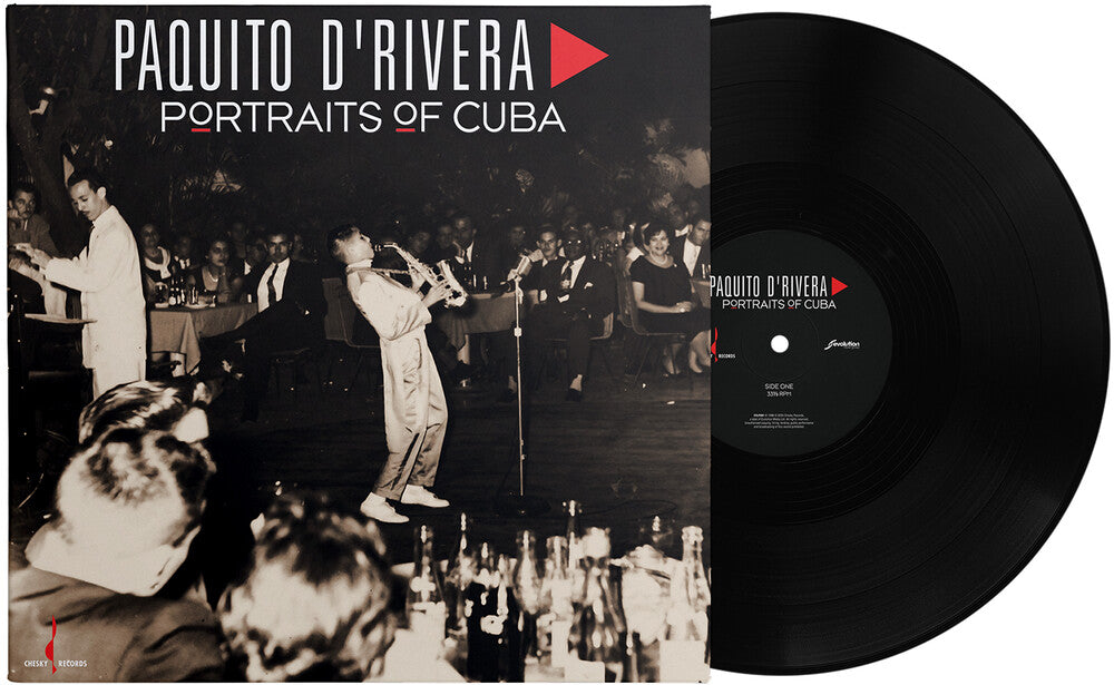 the album cover for Paquito D'Rivera - Portraits Of Cuba [180 Gram]