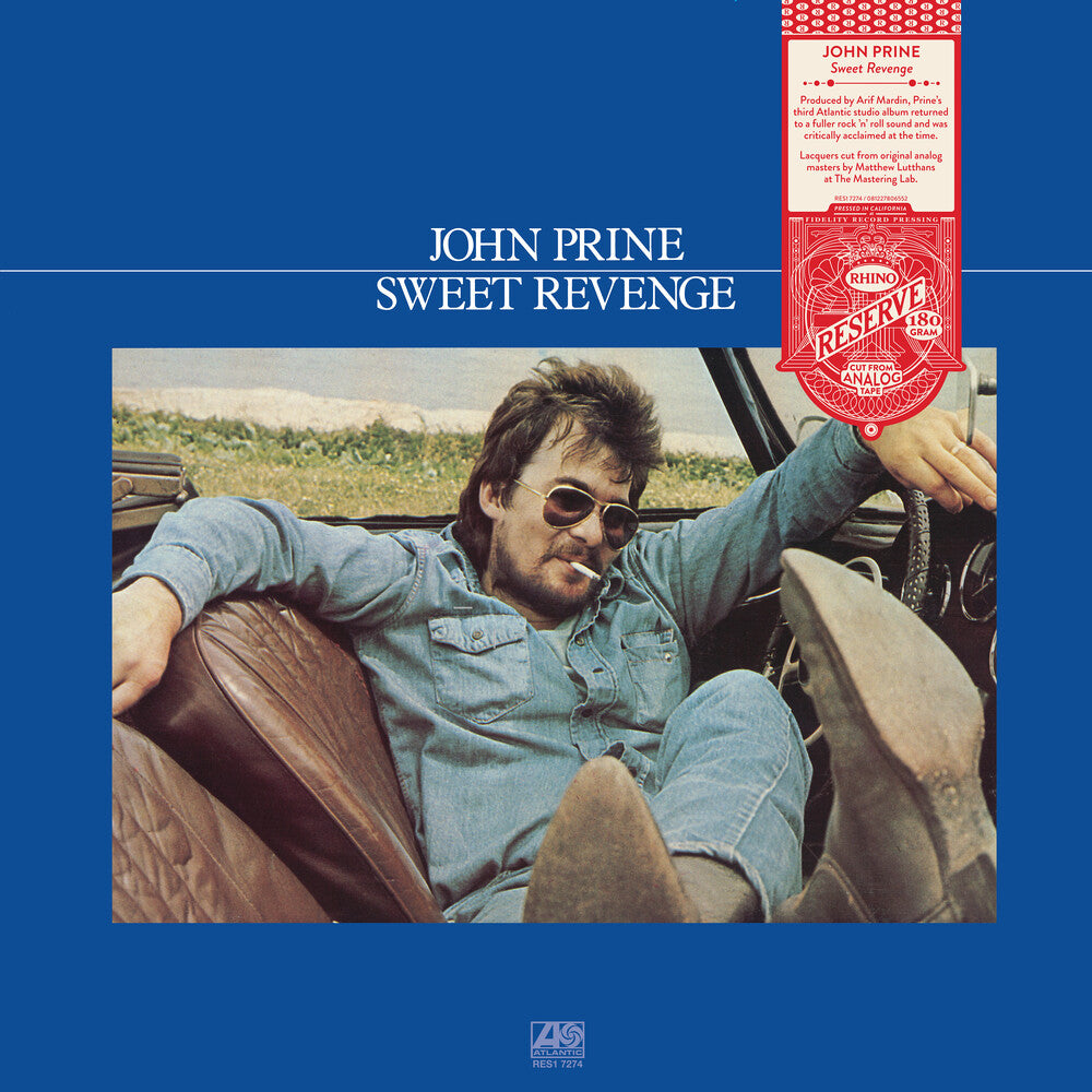 the album cover for John Prine - Sweet Revenge (Syeor26) (Rhino Reserve Audiophile)