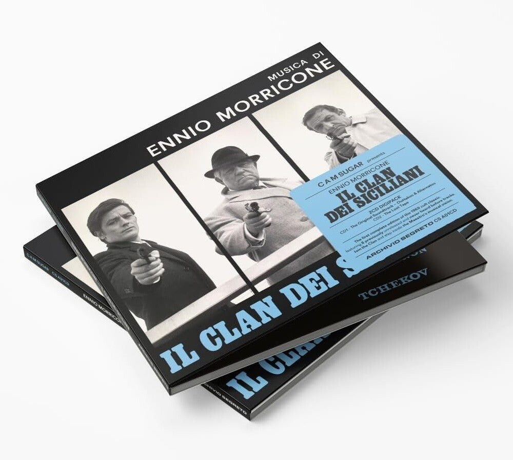 the album cover for Ennio Morricone  (Ita) - Il Clan Dei Siciliani - O.S.T. (Ita)