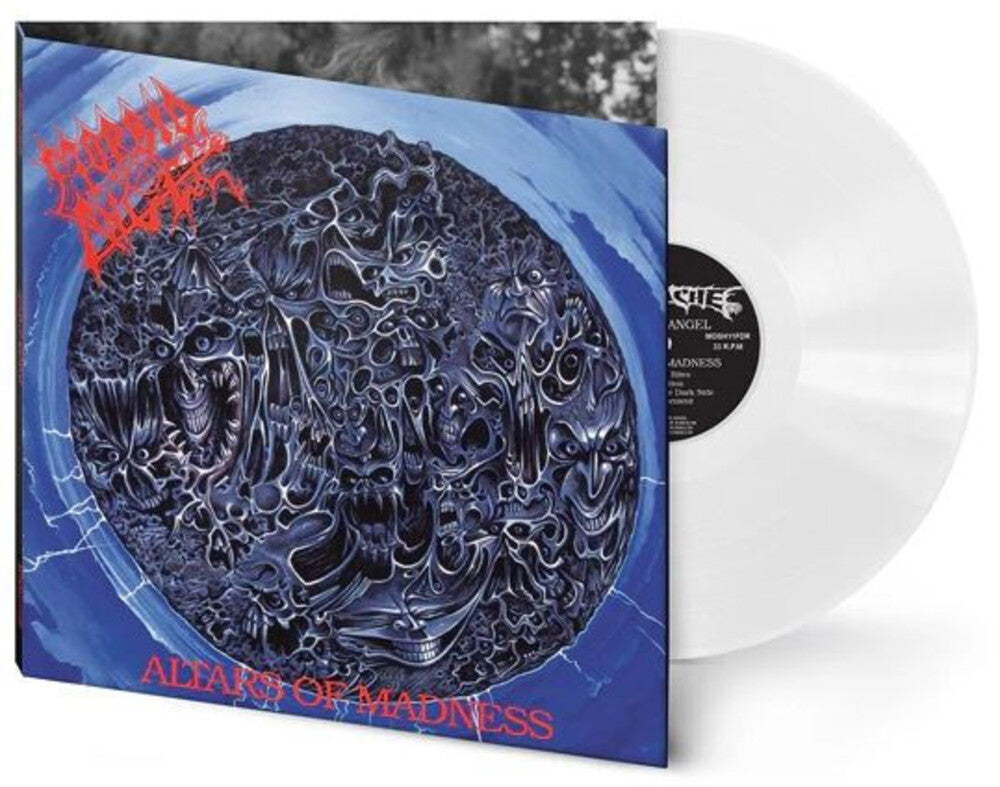 the album cover for Morbid Angel - Altars Of Madness - White Vinyl [Colored Vinyl] (Wht) (Uk)