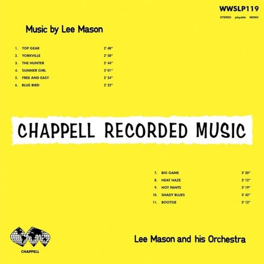 the album cover for Lee Mason - Music By Lee Mason (1971)