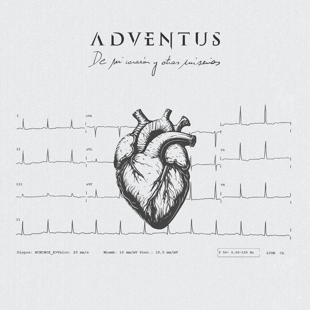 the album cover for Adventus - De Mi Corazon Y Otras Miserias (Spa)