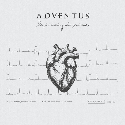 the album cover for Adventus - De Mi Corazon Y Otras Miserias (Spa)