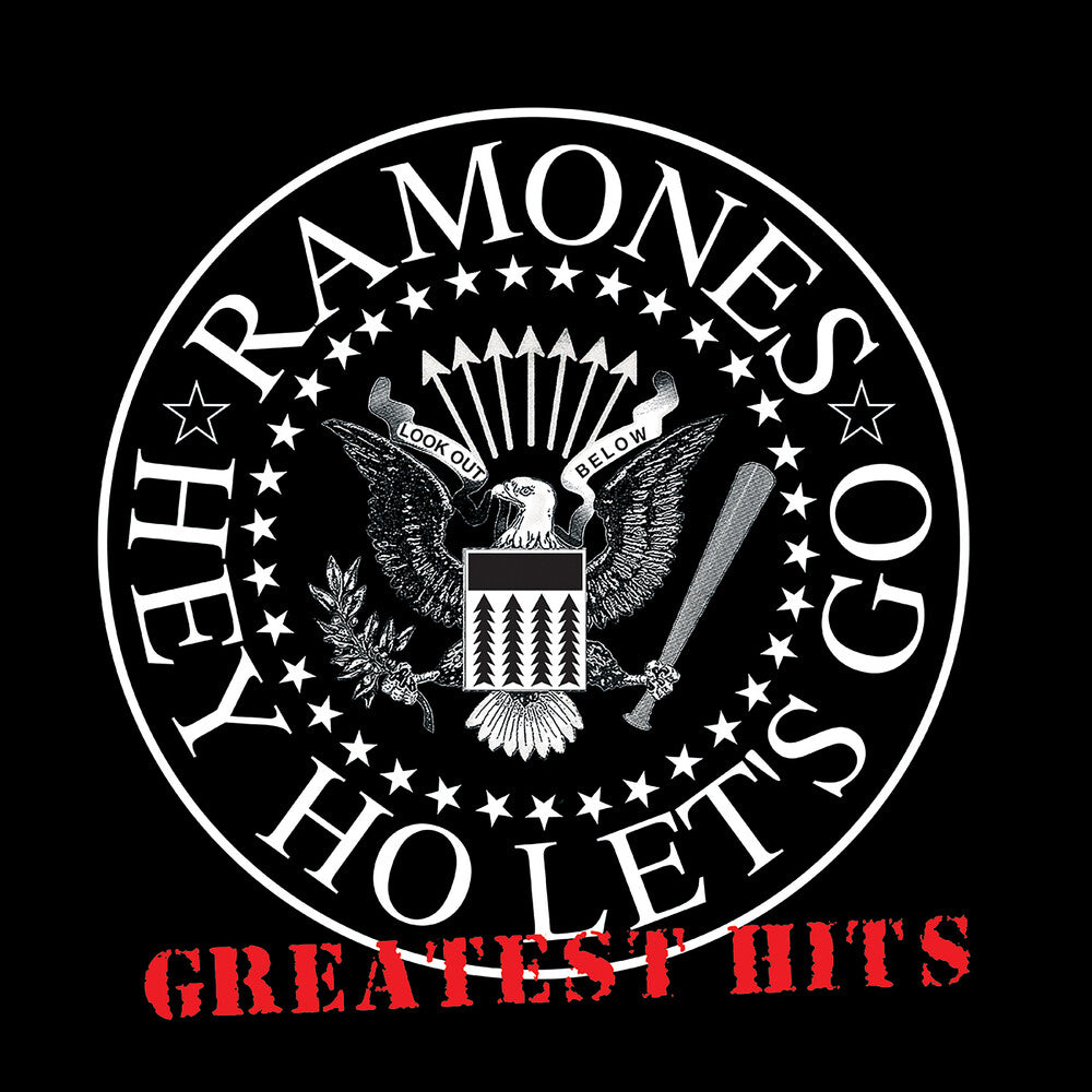 the album cover for Ramones - Greatest Hits [Clear Vinyl]