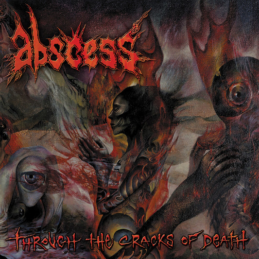 the album cover for Abscess - Through The Cracks Of Death