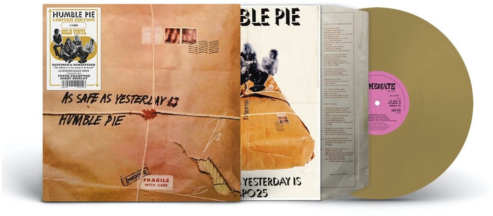 the album cover for Humble Pie - As Safe As Yesterday [Gold]