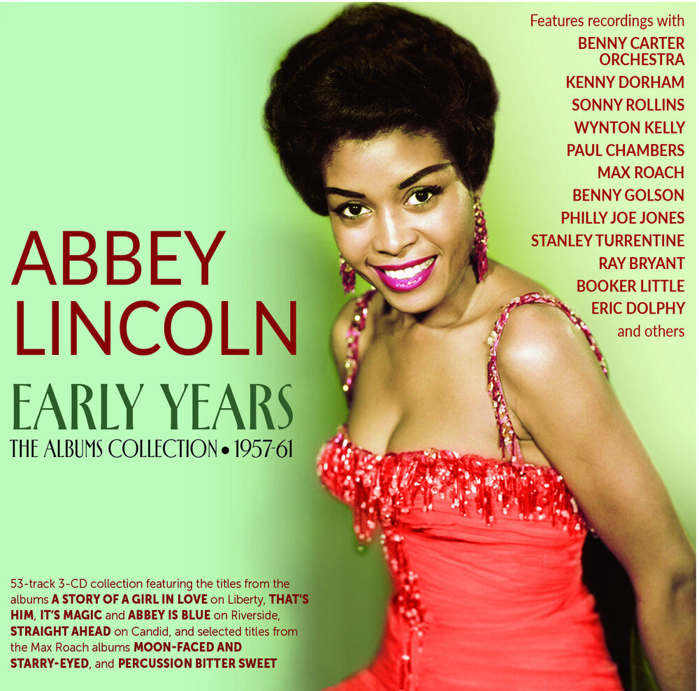the album cover for Abbey Lincoln - Early Years: The Albums Collection 1957-61