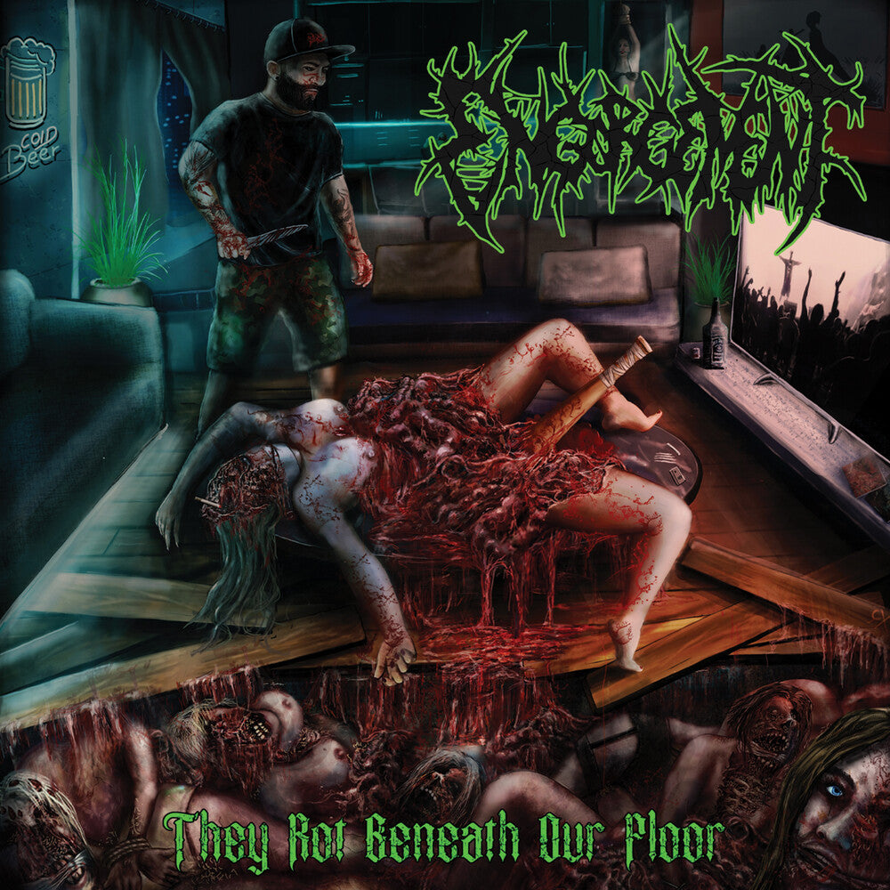 the album cover for Engorgement - They Rot Beneath Our Floor