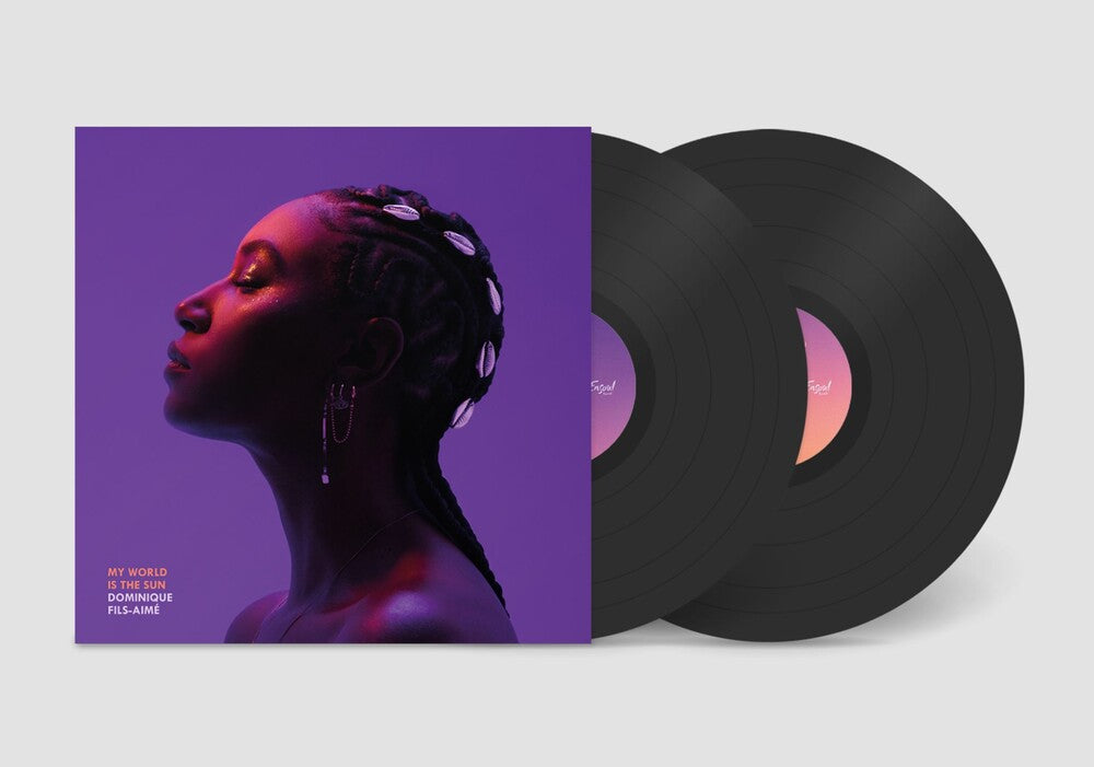 the album cover for Fils-Dominique Aime - My World Is The Sun [Indie Exclusive] (Bonus Track) [180 Gram]