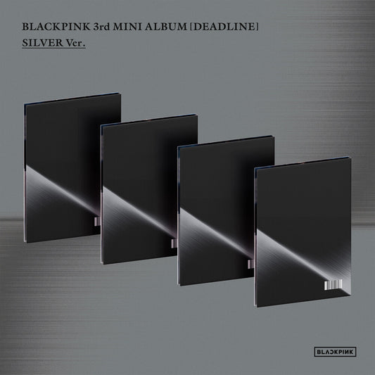the album cover for BLACKPINK - BLACKPINK 3RD MINI ALBUM - DEADLINE [LISA SILVER VER.]
