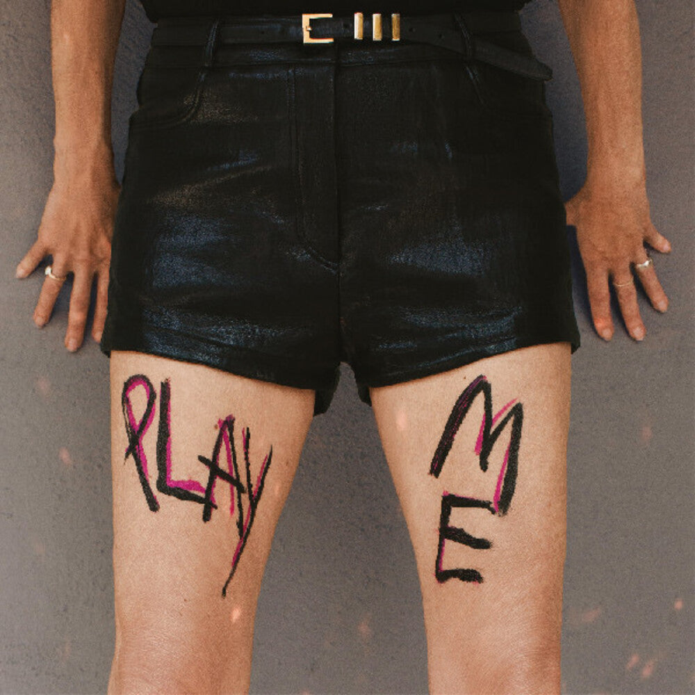 the album cover for Kim Gordon - Play Me [Colored Vinyl] (Wht) [Indie Exclusive]