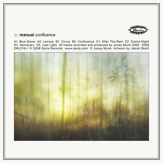 the album cover for Manual - Confluence [Clear Vinyl]