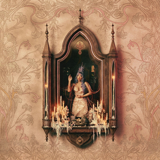 the album cover for Melanie Martinez - HADES [Indie Exclusive Aura Blue + Poster]