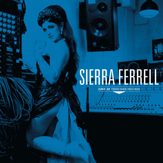 the album cover for Sierra Ferrell - Sierra Ferrell Live At Third Man Records [Red Opaque]