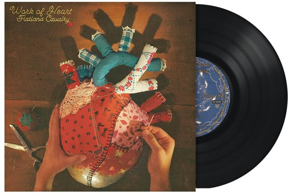 the album cover for Flatland Cavalry - Work Of Heart