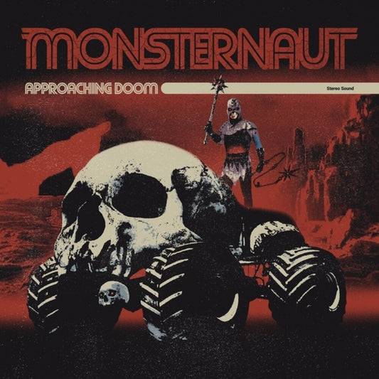 the album cover for Monsternaut - Approaching Doom [Colored Vinyl] [Limited Edition] (Ylw)