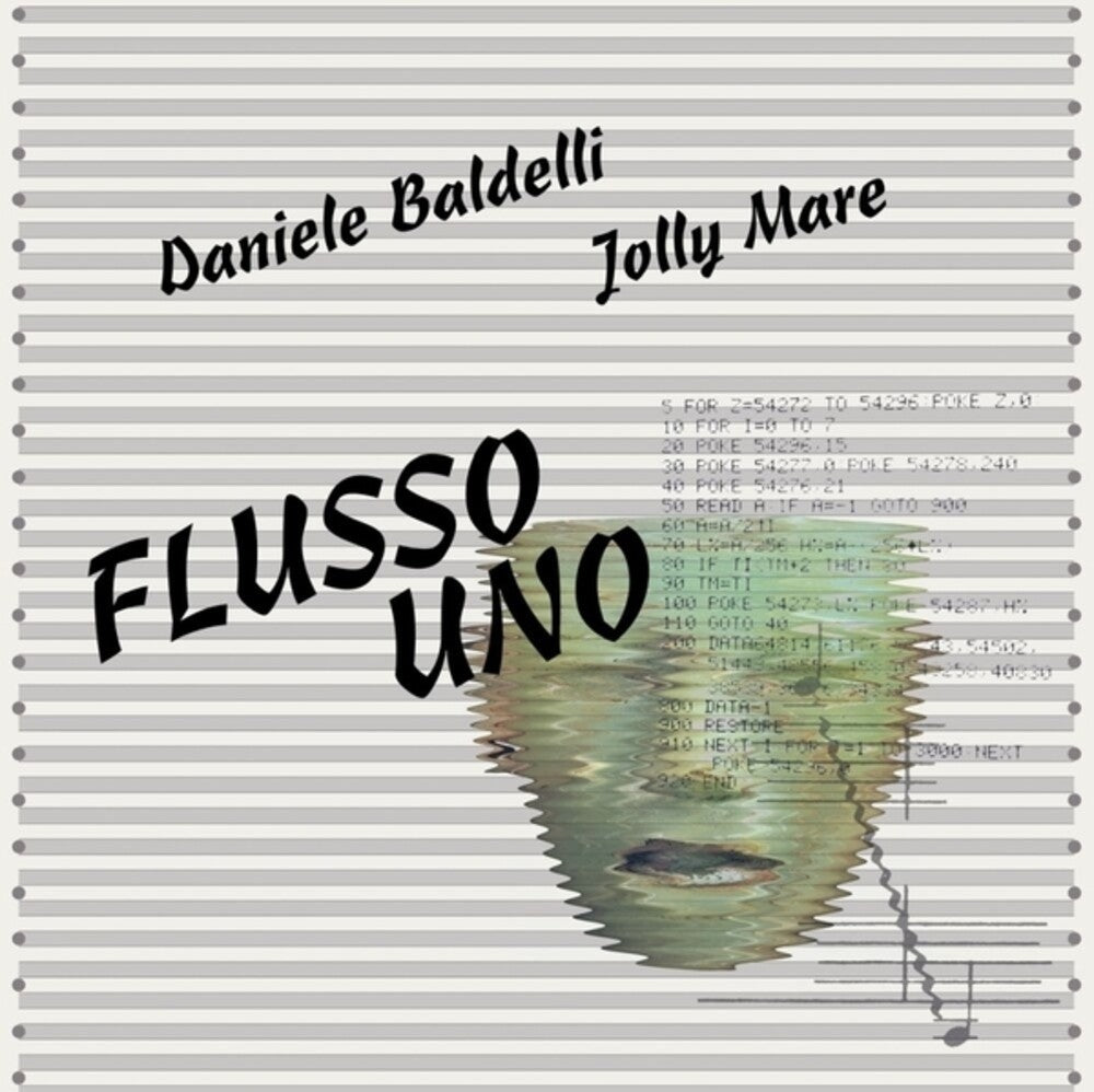 the album cover for Daniele Baldelli  / Mare,Jolly - Flusso Uno