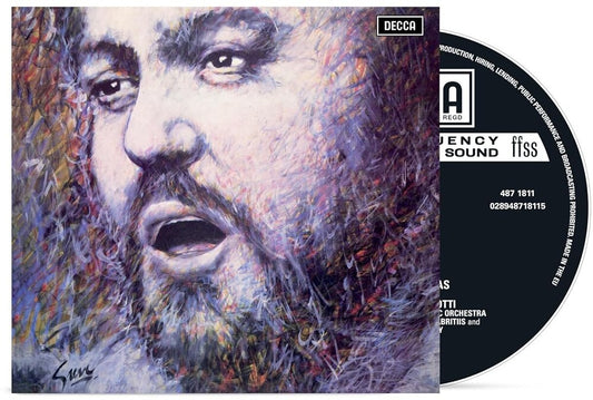 the album cover for Luciano Pavarotti - Verismo Arias [Remastered]