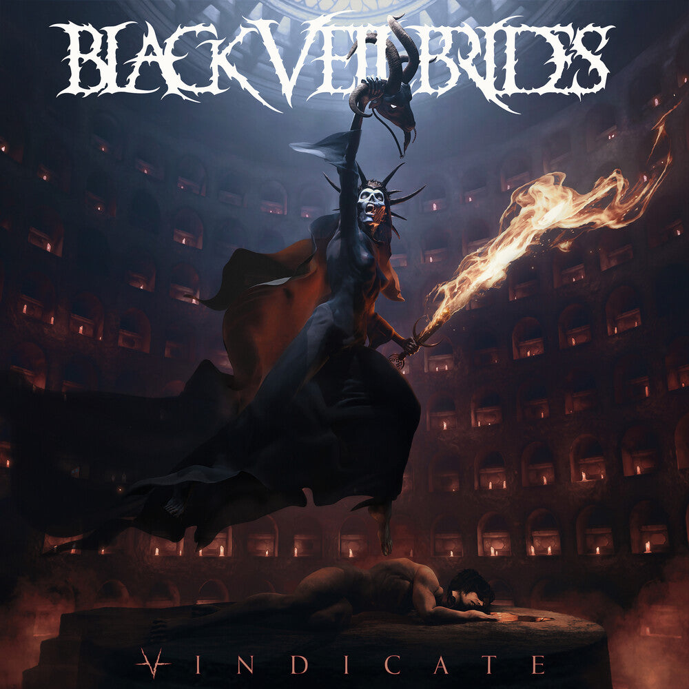 the album cover for Black Veil Brides - Vindicate - Glow In The Dark [Colored Vinyl]