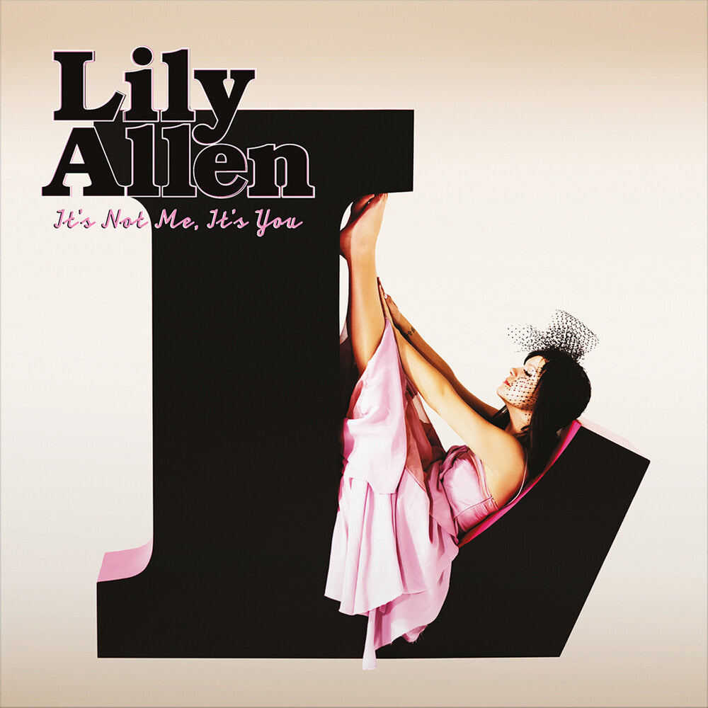 the album cover for Lily Allen - It's Not Me It's You [Clear Vinyl]
