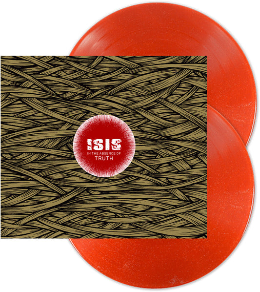 the album cover for Isis - In the Absence Of Truth [Indie Exclusive Eco-Mix Red Vinyl]