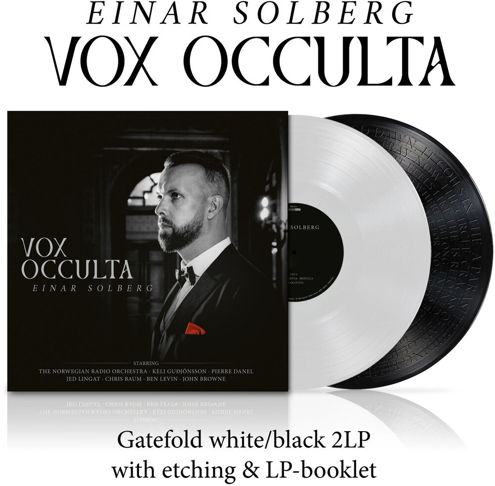 the album cover for Einar Solberg - Vox Occulta [Indie Exclusive White/Black]