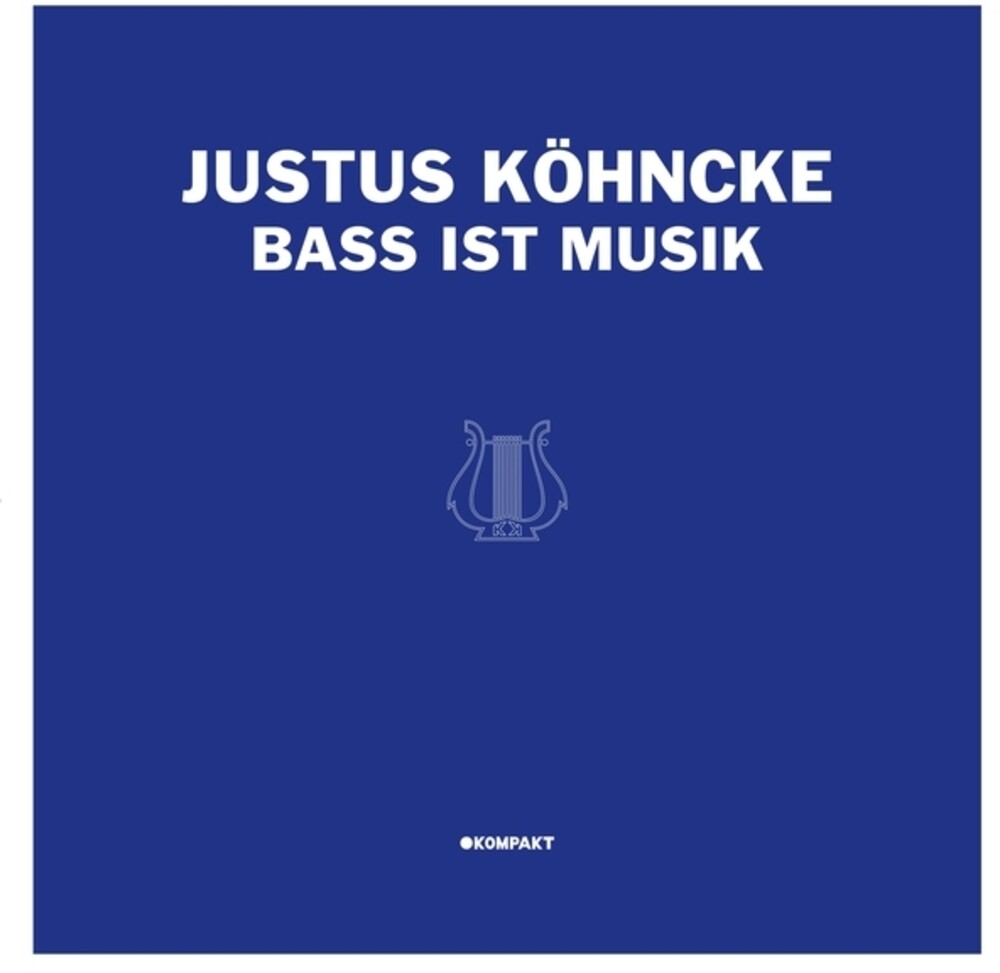 the album cover for Justus Kohncke - Bass Ist Musik