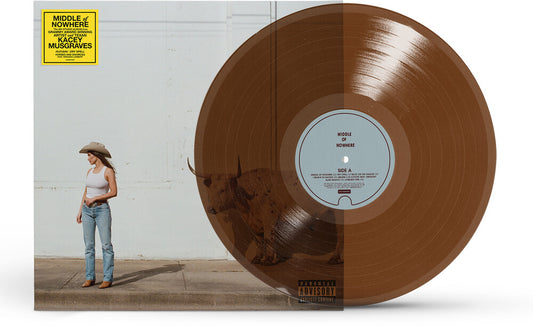 the album cover for Kacey Musgraves - Middle of Nowhere [Whiskey]
