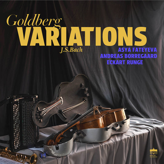 the album cover for Asya Fateyeva - J. S. Bach: Goldberg Variationen