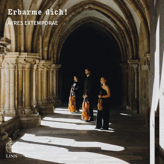 the album cover for Ayres Extemporae - Erbarme Dich!