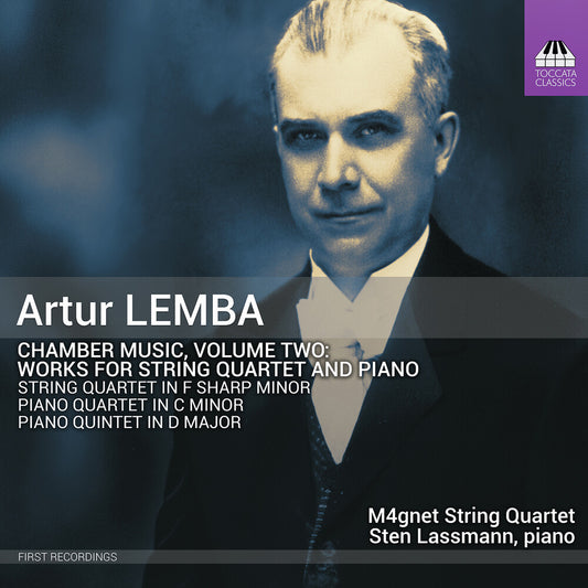 the album cover for M4gnet String Quartet - Artur Lemba: Chamber Music Vol. 2