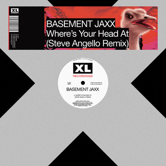 the album cover for Basement Jaxx - Where's Your Head At (Steve Angello Remix)