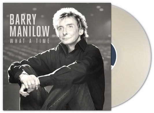 the album cover for Barry Manilow - What A Time (Bonus Track) [Clear Vinyl] (Gate) (Ofgv)