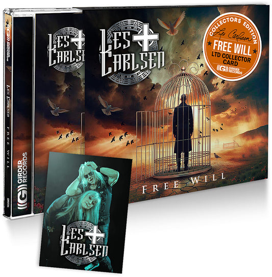 the album cover for Les Carlsen - Free Will