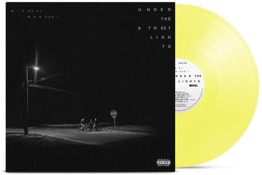 the album cover for Marcagi, Michael - Under The Streetlights