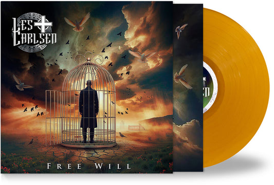 the album cover for Les Carlsen - Free Will - Orange [Colored Vinyl] [Limited Edition] (Org)