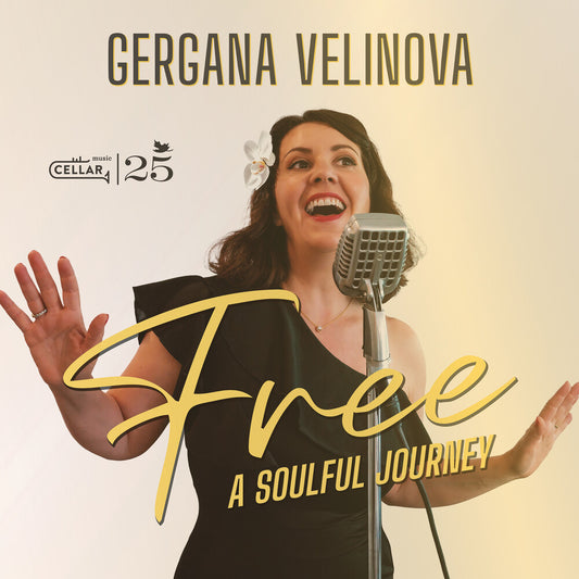 the album cover for Gergana Velinova - Free