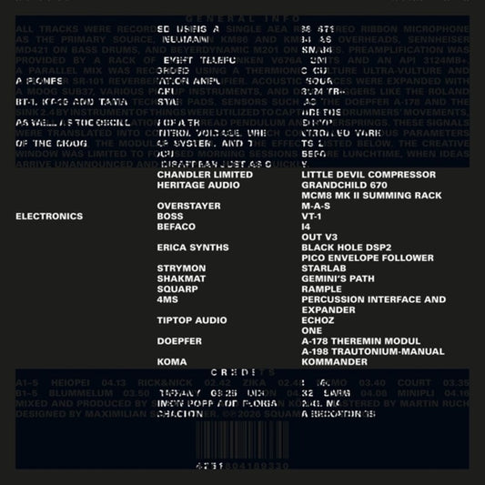 the album cover for 9ms - Lunch