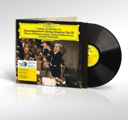 the album cover for Leonard Bernstein  / Wiener Philharmoniker - Beethoven: String Quartet, Op. 131 [180 Gram]