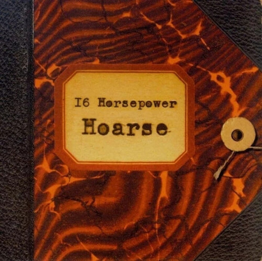 the album cover for 16 Horsepower - Hoarse - Live [Colored Vinyl] (Red)