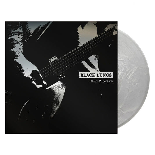 the album cover for Black Lungs - Send Flowers [Colored Vinyl] (Slv) (Aniv)