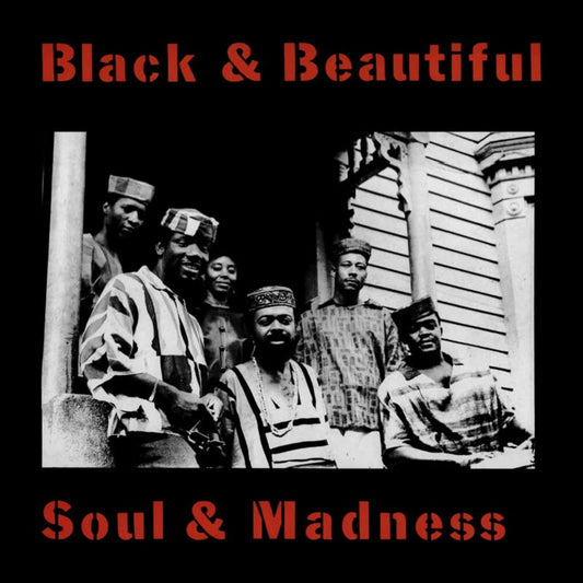 the album cover for Amiri Baraka - Black & Beautiful Soul & Madness