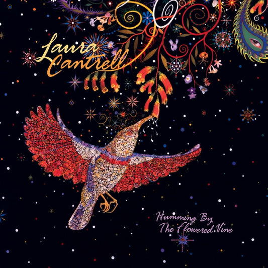 the album cover for Laura Cantrell - Humming By The Flowered Vine - 20th Anniversary