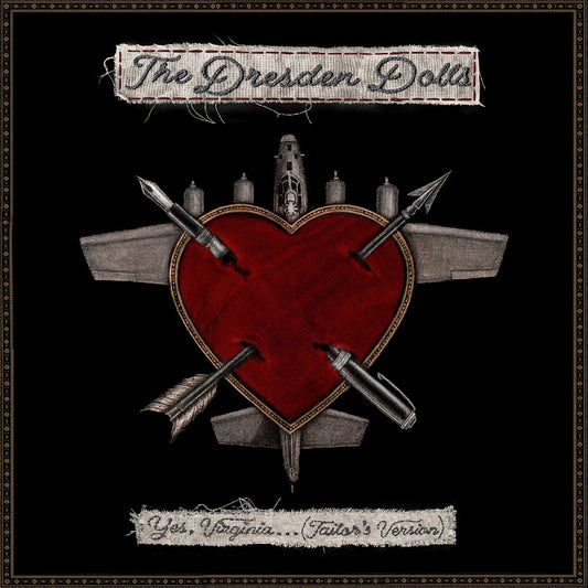 the album cover for Dresden Dolls - Yes Virginia (Tailor's Version) [Gold]