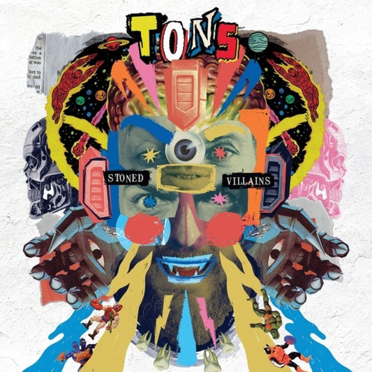 the album cover for Tons - Stoned Villains (pink Vinyl)